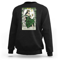 The Sassy Lass Tarot Card Sweatshirt Funny St Patrick's Day