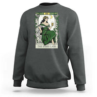 The Sassy Lass Tarot Card Sweatshirt Funny St Patrick's Day