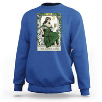 The Sassy Lass Tarot Card Sweatshirt Funny St Patrick's Day