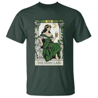 The Sassy Lass Tarot Card T Shirt Funny St Patrick's Day