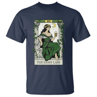 The Sassy Lass Tarot Card T Shirt Funny St Patrick's Day
