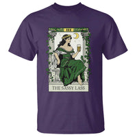 The Sassy Lass Tarot Card T Shirt Funny St Patrick's Day