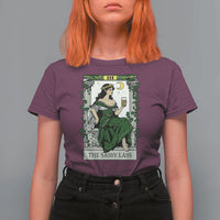 The Sassy Lass Tarot Card T Shirt For Women Funny St Patrick's Day