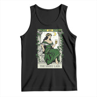 The Sassy Lass Tarot Card Tank Top Funny St Patrick's Day