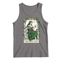 The Sassy Lass Tarot Card Tank Top Funny St Patrick's Day