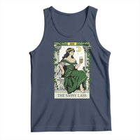 The Sassy Lass Tarot Card Tank Top Funny St Patrick's Day