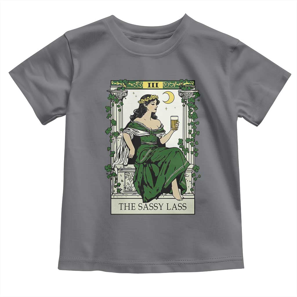 The Sassy Lass Tarot Card Toddler T Shirt Funny St Patrick's Day