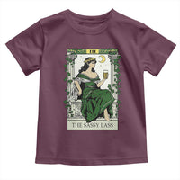 The Sassy Lass Tarot Card Toddler T Shirt Funny St Patrick's Day
