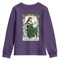 The Sassy Lass Tarot Card Youth Sweatshirt Funny St Patrick's Day