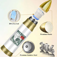 Gulf of Mexico Estd 1550 Bullet Tumbler Golfo De Mexico Historic Map Retro Graphic