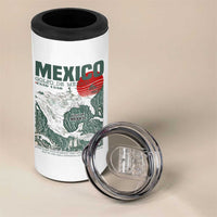 Gulf of Mexico Estd 1550 4 in 1 Can Cooler Tumbler Golfo De Mexico Historic Map Retro Graphic