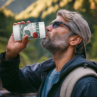 Gulf of Mexico Estd 1550 4 in 1 Can Cooler Tumbler Golfo De Mexico Historic Map Retro Graphic