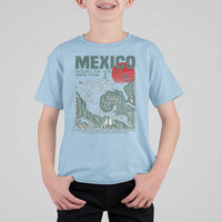 Gulf of Mexico Estd 1550 T Shirt For Kid Golfo De Mexico Historic Map Retro Graphic