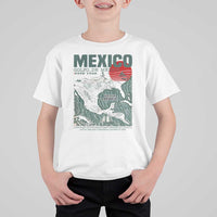 Gulf of Mexico Estd 1550 T Shirt For Kid Golfo De Mexico Historic Map Retro Graphic