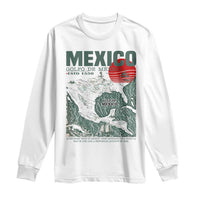 Gulf of Mexico Estd 1550 Long Sleeve Shirt Golfo De Mexico Historic Map Retro Graphic