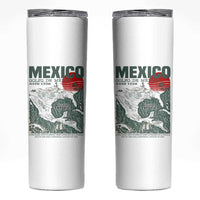 Gulf of Mexico Estd 1550 Skinny Tumbler Golfo De Mexico Historic Map Retro Graphic