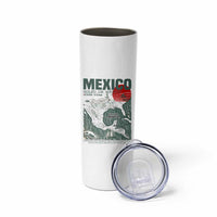 Gulf of Mexico Estd 1550 Skinny Tumbler Golfo De Mexico Historic Map Retro Graphic