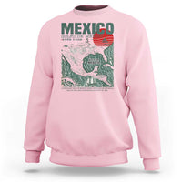 Gulf of Mexico Estd 1550 Sweatshirt Golfo De Mexico Historic Map Retro Graphic