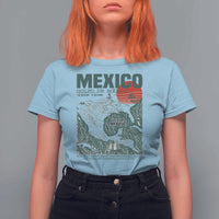 Gulf of Mexico Estd 1550 T Shirt For Women Golfo De Mexico Historic Map Retro Graphic
