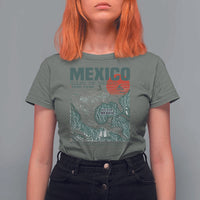 Gulf of Mexico Estd 1550 T Shirt For Women Golfo De Mexico Historic Map Retro Graphic