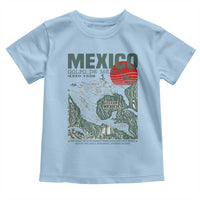 Gulf of Mexico Estd 1550 Toddler T Shirt Golfo De Mexico Historic Map Retro Graphic
