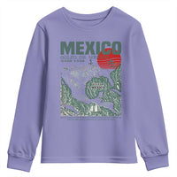 Gulf of Mexico Estd 1550 Youth Sweatshirt Golfo De Mexico Historic Map Retro Graphic