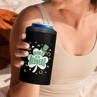 Funny Irish St Patricks Day 4 in 1 Can Cooler Tumbler Prone To Shenanigans