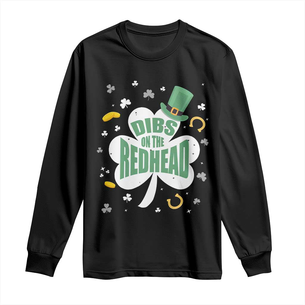 Funny Irish St Patricks Day Long Sleeve Shirt Prone To Shenanigans