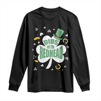 Funny Irish St Patricks Day Long Sleeve Shirt Prone To Shenanigans
