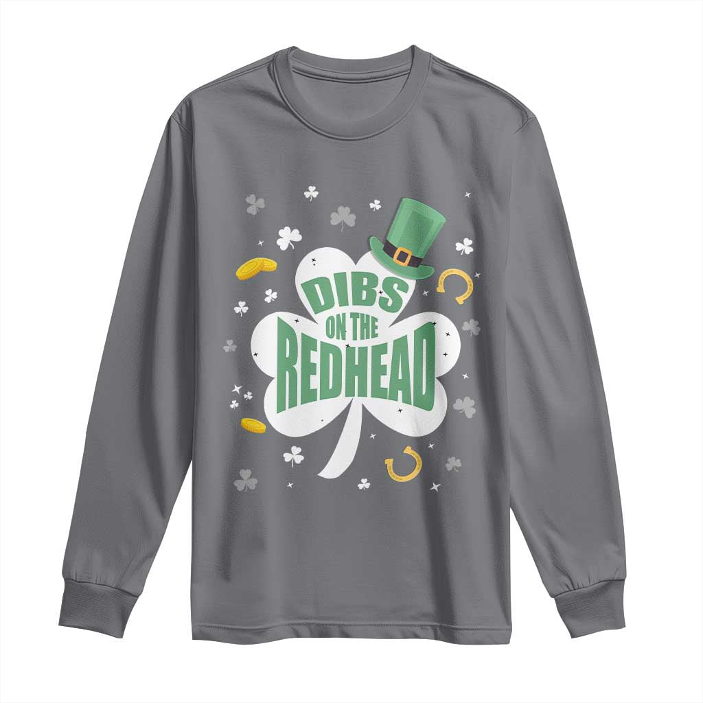 Funny Irish St Patricks Day Long Sleeve Shirt Prone To Shenanigans