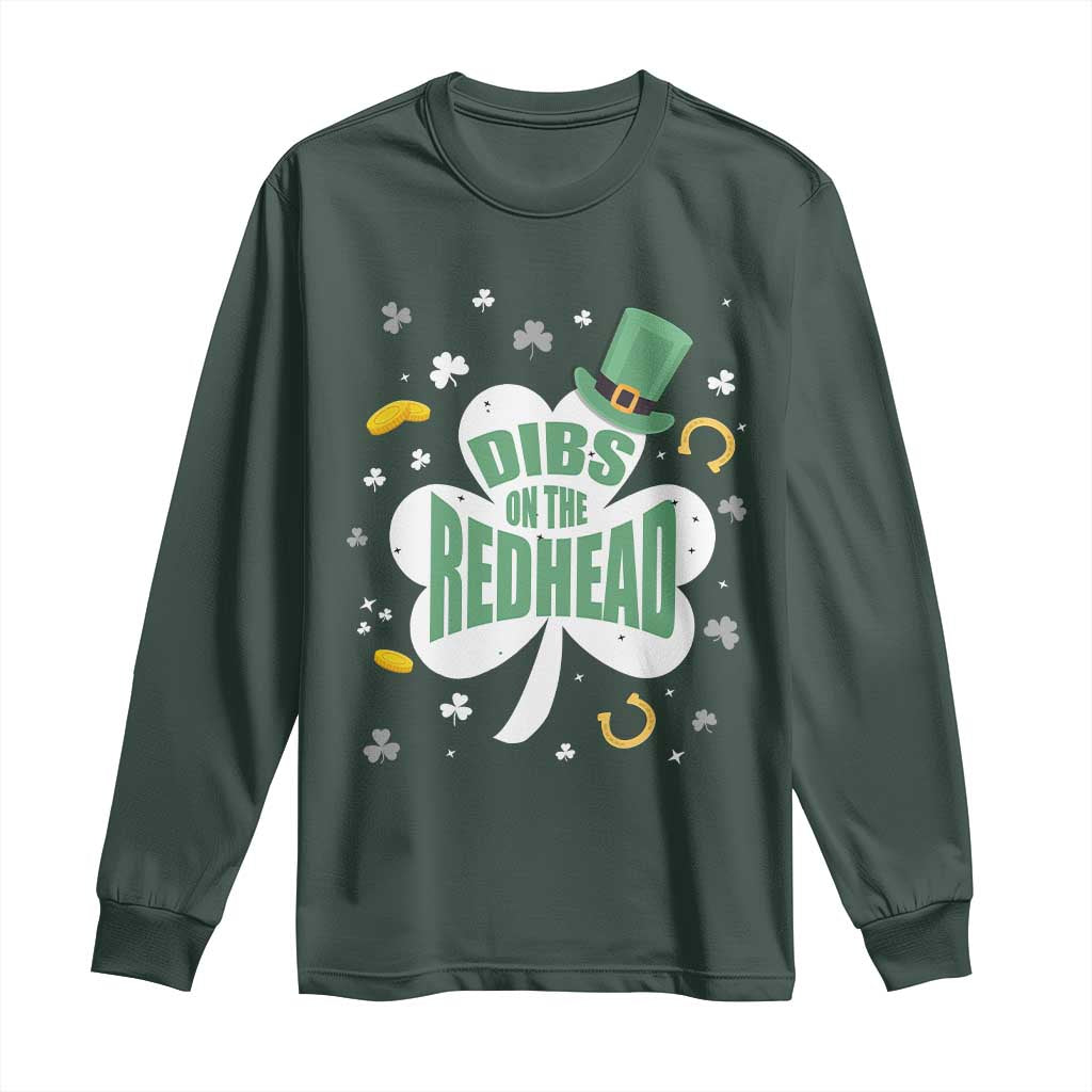 Funny Irish St Patricks Day Long Sleeve Shirt Prone To Shenanigans