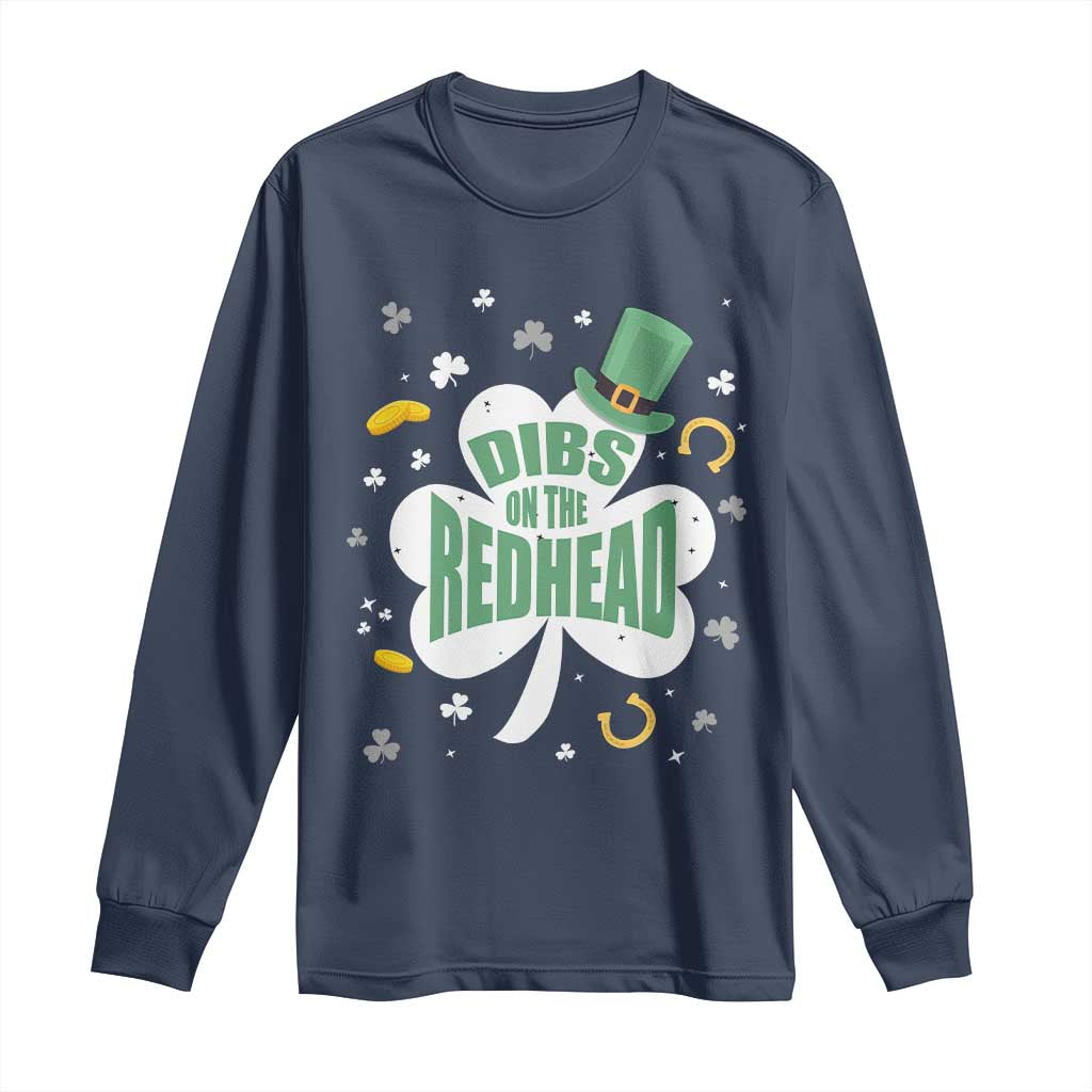 Funny Irish St Patricks Day Long Sleeve Shirt Prone To Shenanigans