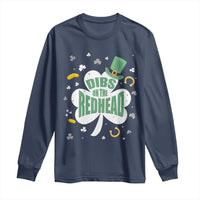 Funny Irish St Patricks Day Long Sleeve Shirt Prone To Shenanigans