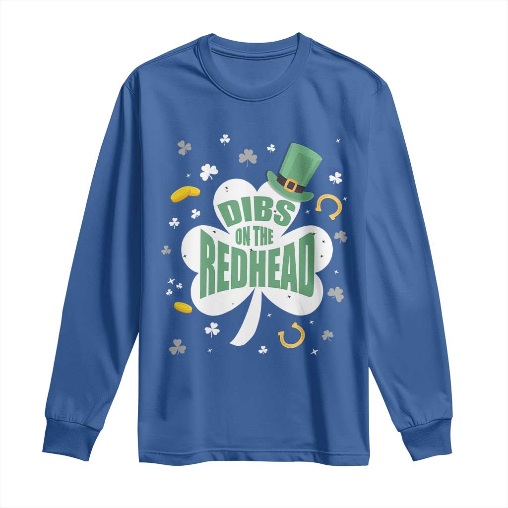 Funny Irish St Patricks Day Long Sleeve Shirt Prone To Shenanigans