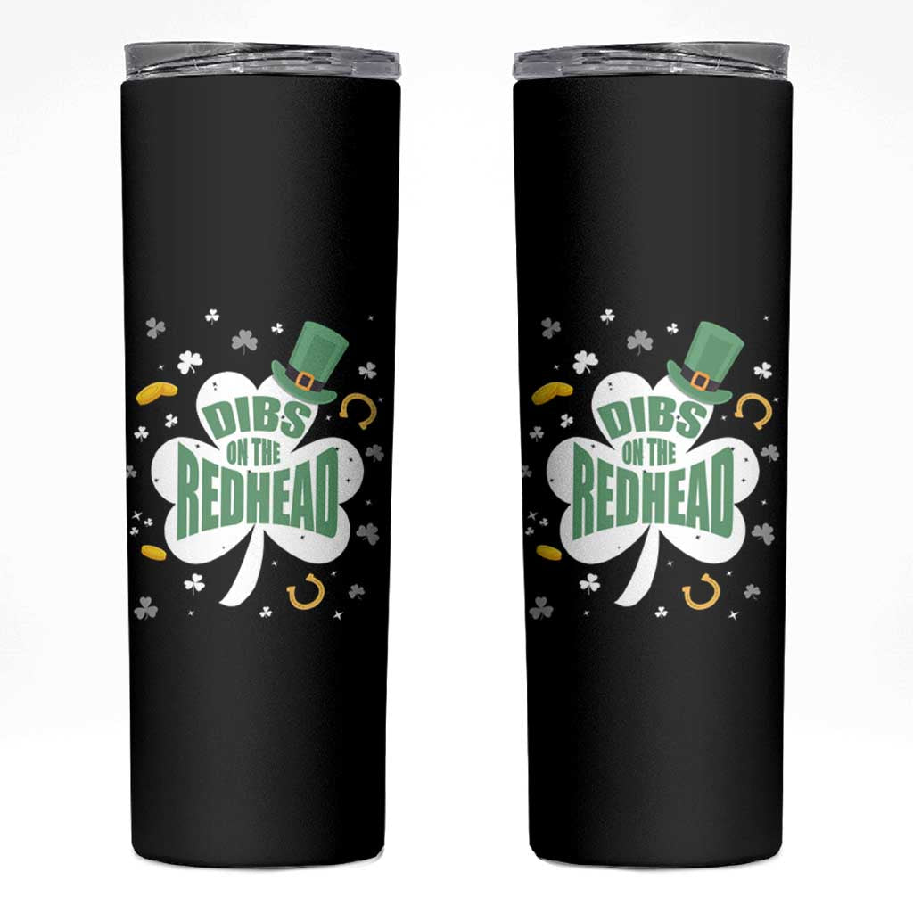 Funny Irish St Patricks Day Skinny Tumbler Prone To Shenanigans