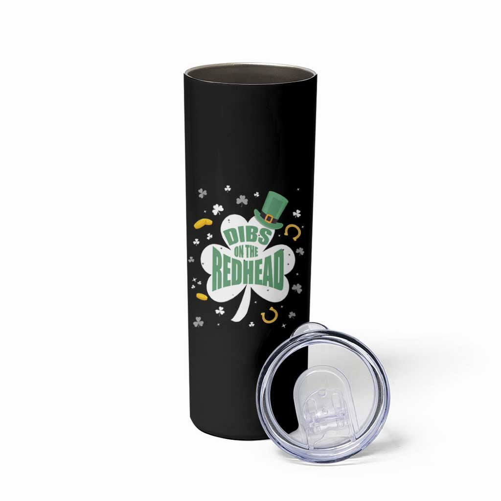 Funny Irish St Patricks Day Skinny Tumbler Prone To Shenanigans