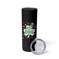 Funny Irish St Patricks Day Skinny Tumbler Prone To Shenanigans