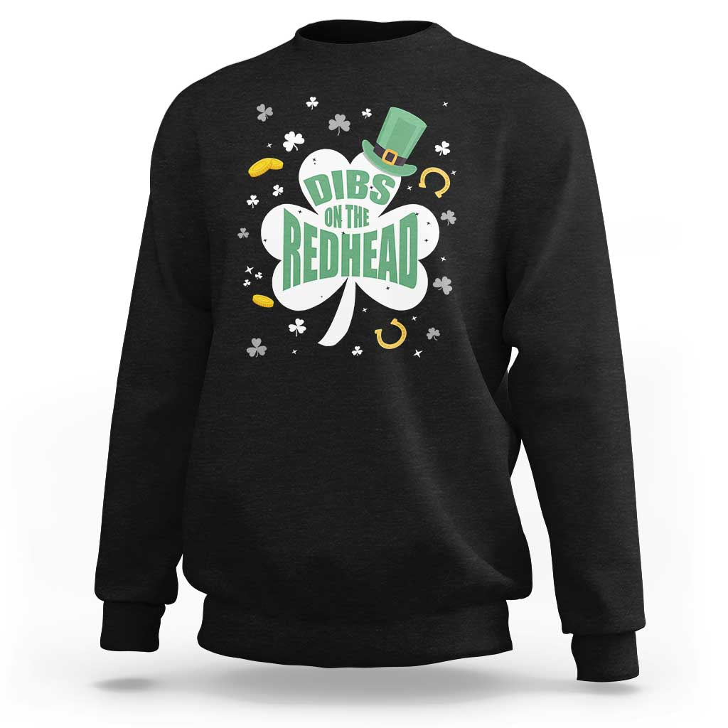 Funny Irish St Patricks Day Sweatshirt Prone To Shenanigans