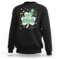 Funny Irish St Patricks Day Sweatshirt Prone To Shenanigans