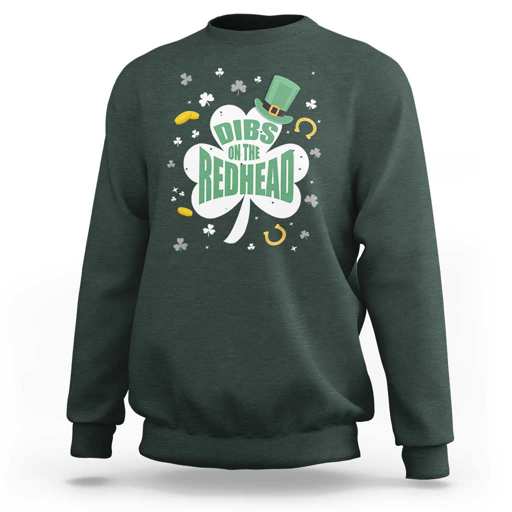 Funny Irish St Patricks Day Sweatshirt Prone To Shenanigans