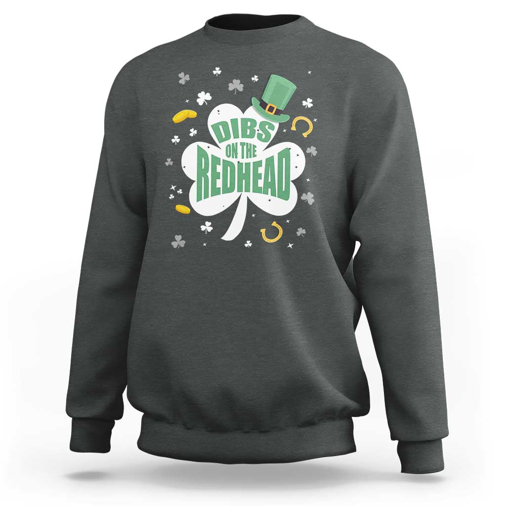Funny Irish St Patricks Day Sweatshirt Prone To Shenanigans