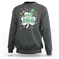 Funny Irish St Patricks Day Sweatshirt Prone To Shenanigans