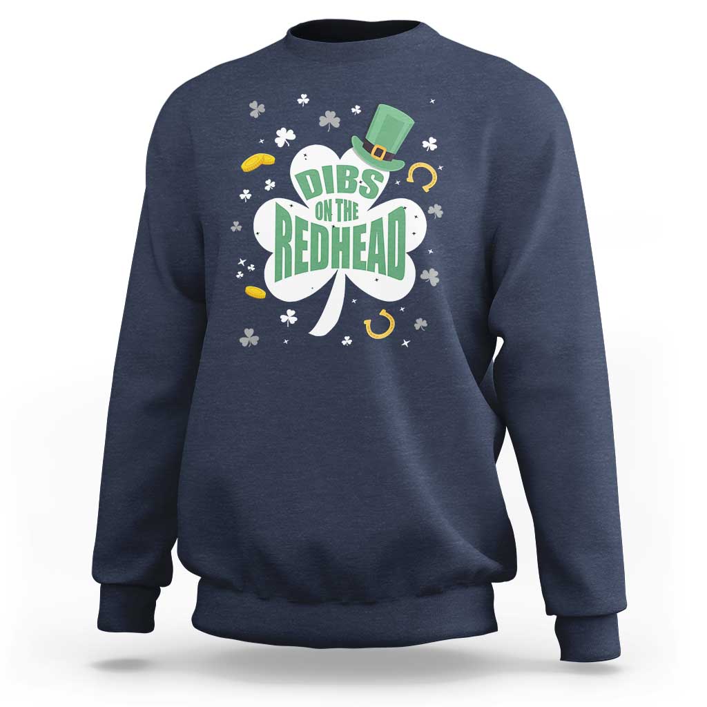 Funny Irish St Patricks Day Sweatshirt Prone To Shenanigans