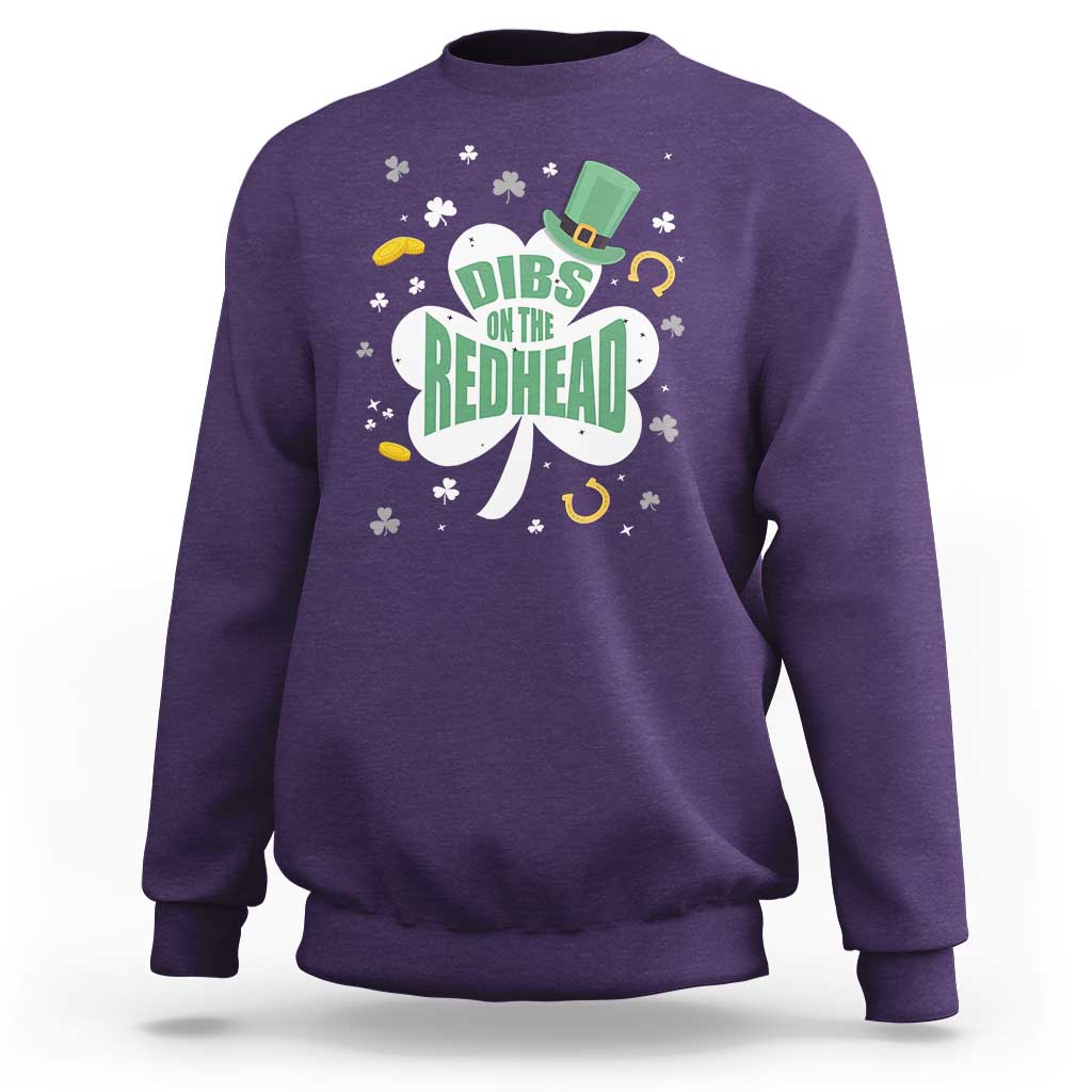 Funny Irish St Patricks Day Sweatshirt Prone To Shenanigans
