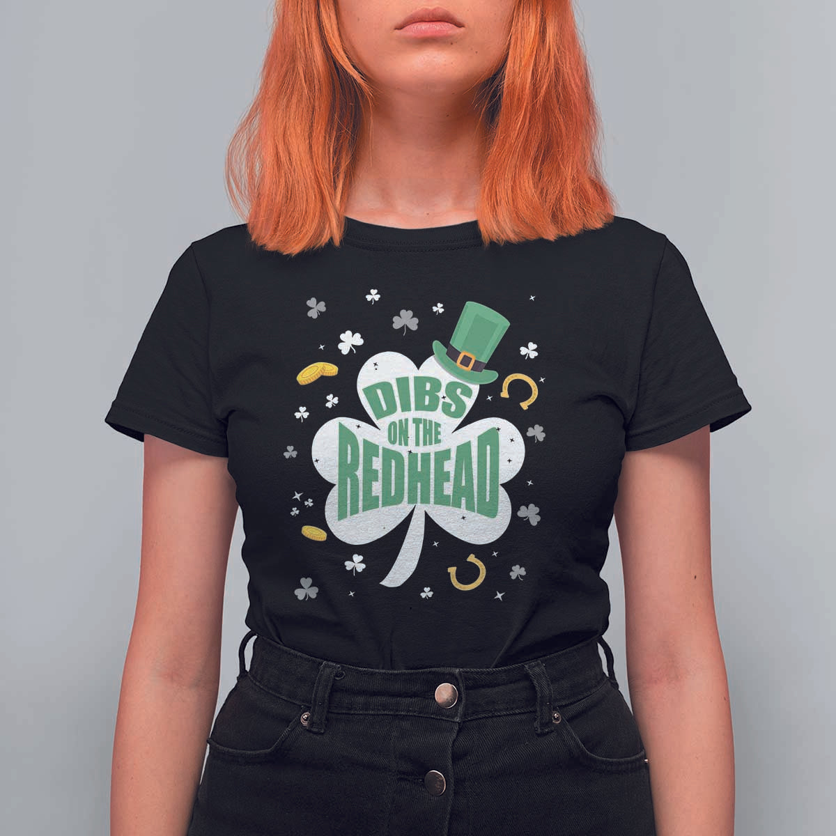Funny Irish St Patricks Day T Shirt For Women Prone To Shenanigans