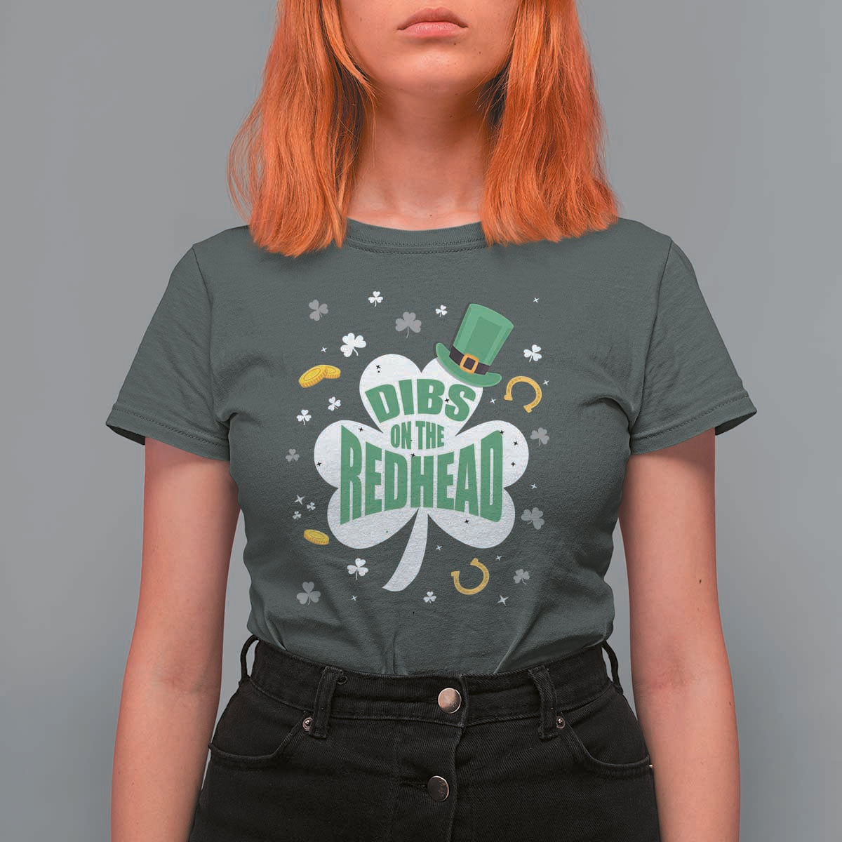 Funny Irish St Patricks Day T Shirt For Women Prone To Shenanigans