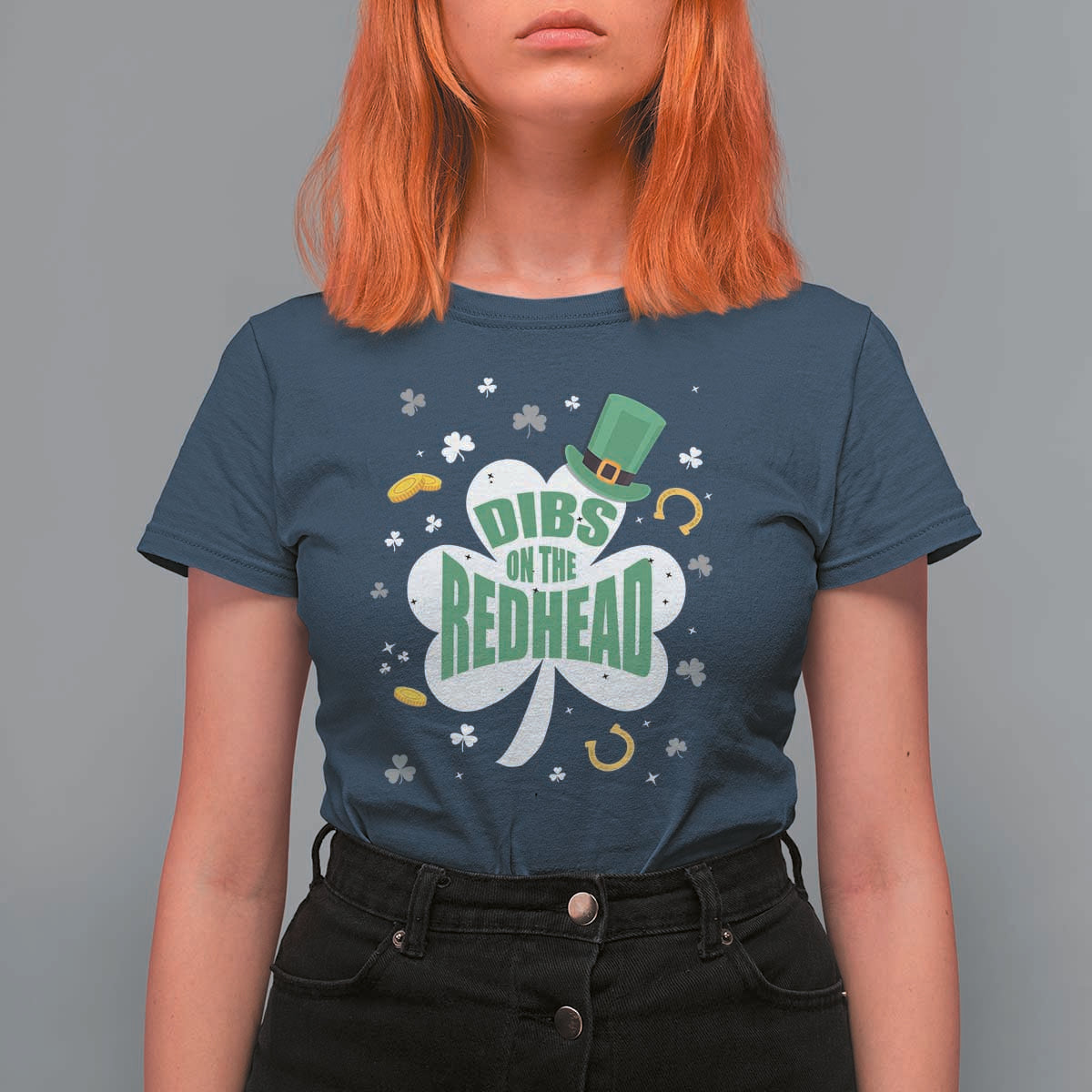 Funny Irish St Patricks Day T Shirt For Women Prone To Shenanigans