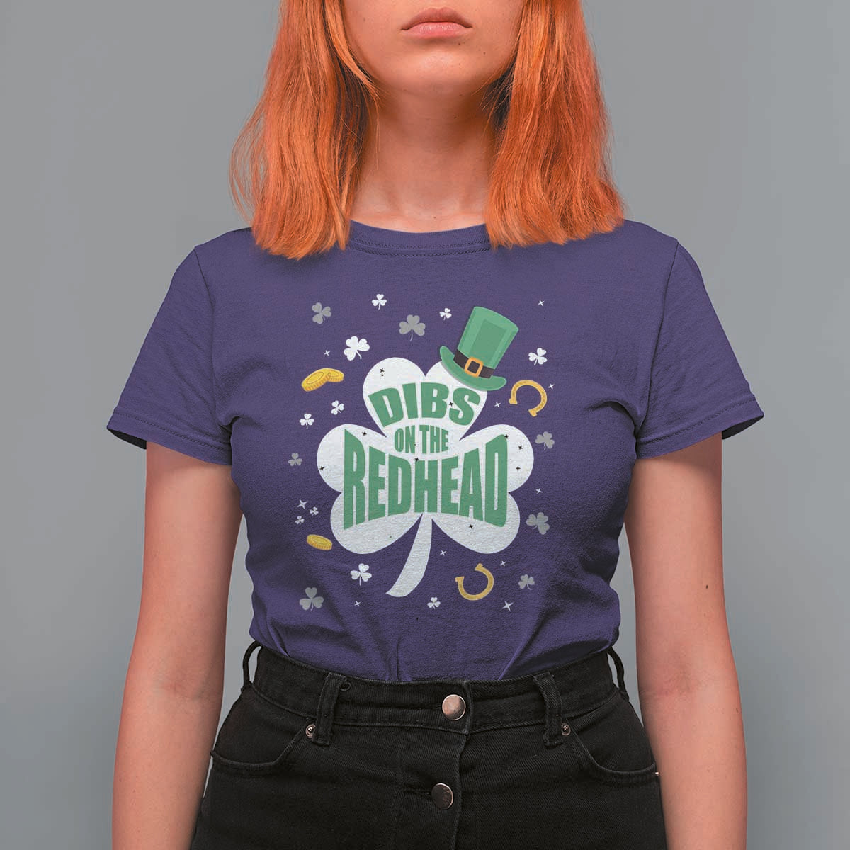Funny Irish St Patricks Day T Shirt For Women Prone To Shenanigans