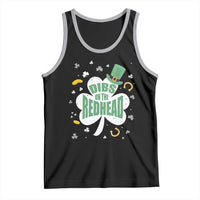 Funny Irish St Patricks Day Tank Top Prone To Shenanigans