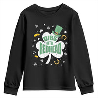 Funny Irish St Patricks Day Youth Sweatshirt Prone To Shenanigans